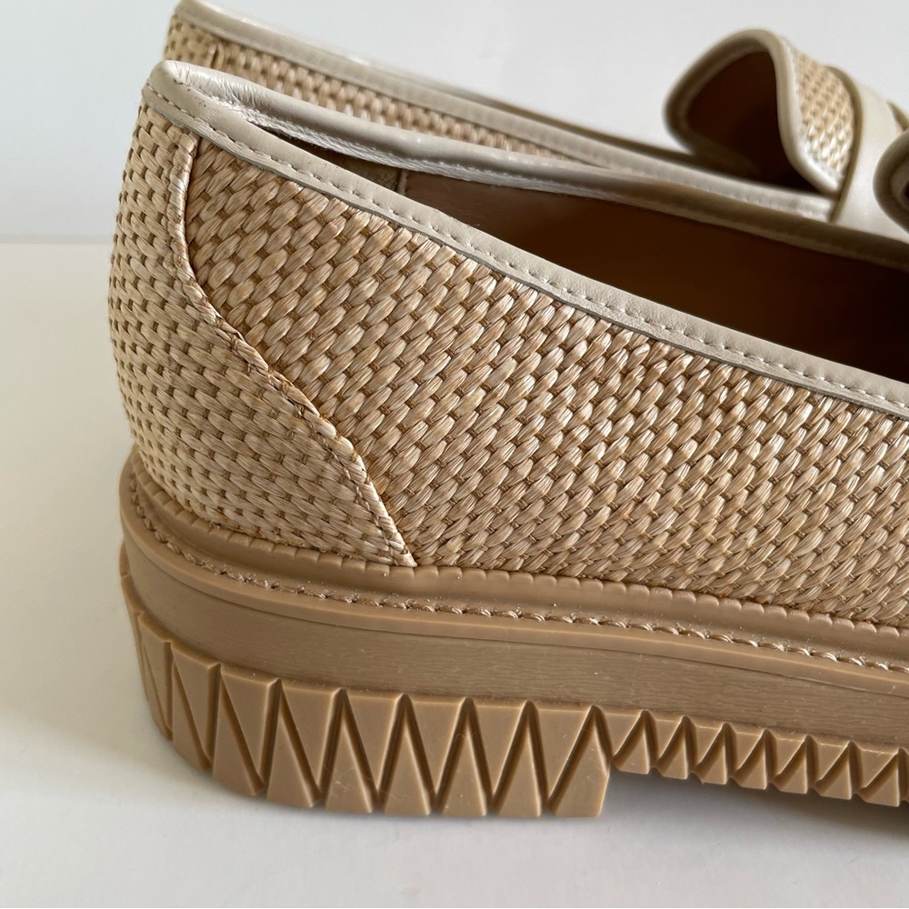 Schutz Viola Weekend Cream Loafers Size 8.5 - Picture 5 of 13